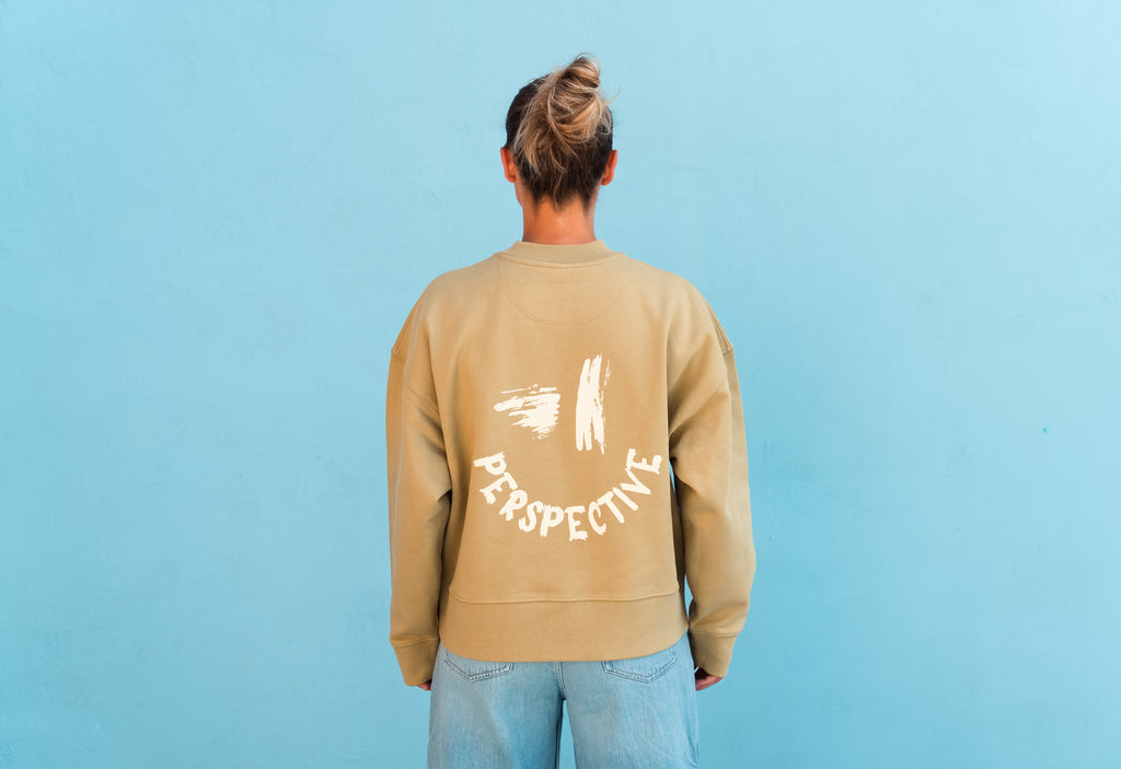 PERSPECTIVE Sweatshirt – Faded Olive