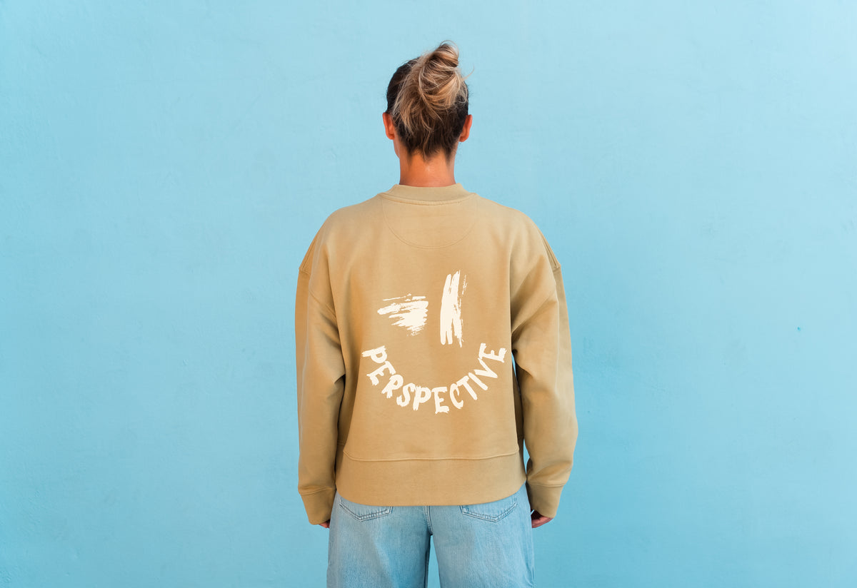 PERSPECTIVE Sweatshirt – Faded Olive