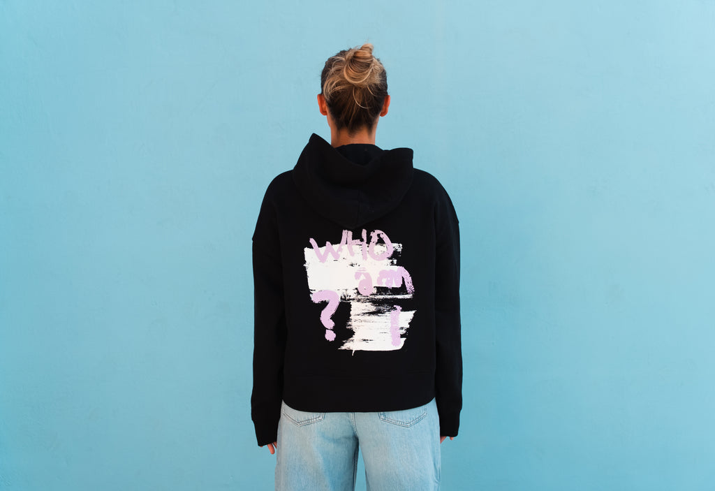 WHO AM I? Hoodie – Black