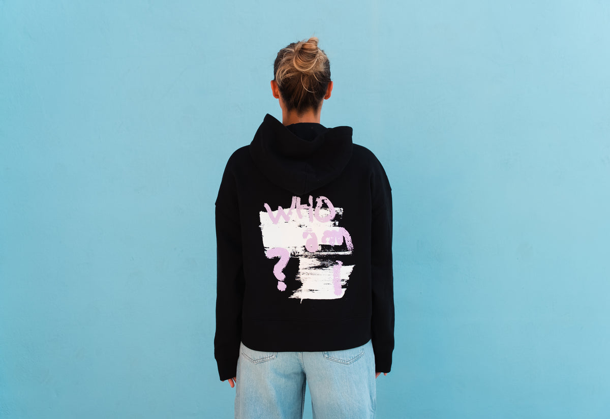 WHO AM I? Hoodie – Black